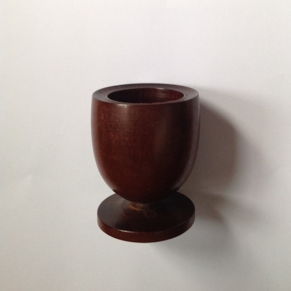 Mahogany Wooden Goblet Wine Cup Shot Party Groomsmen Decoration 2.5 X 2 - Picture 6 of 8